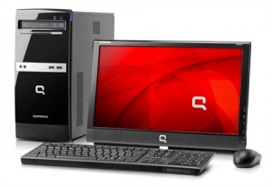 компютър Compaq 500B+ HP монитор 18.5″